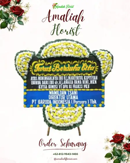 Papan Bunga Duka Cimaranten